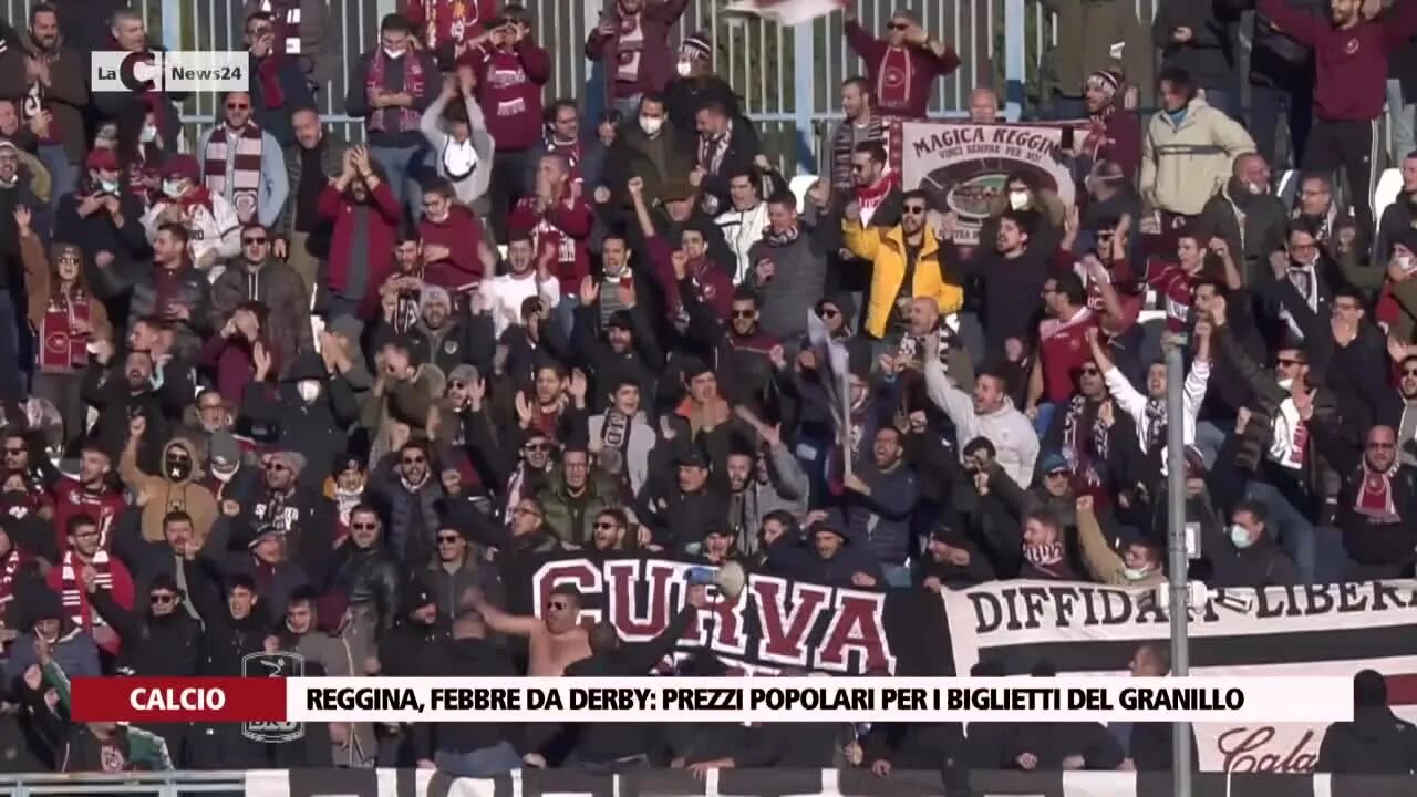 Reggina, febbre da derby: prezzi popolari per i biglietti del Granillo