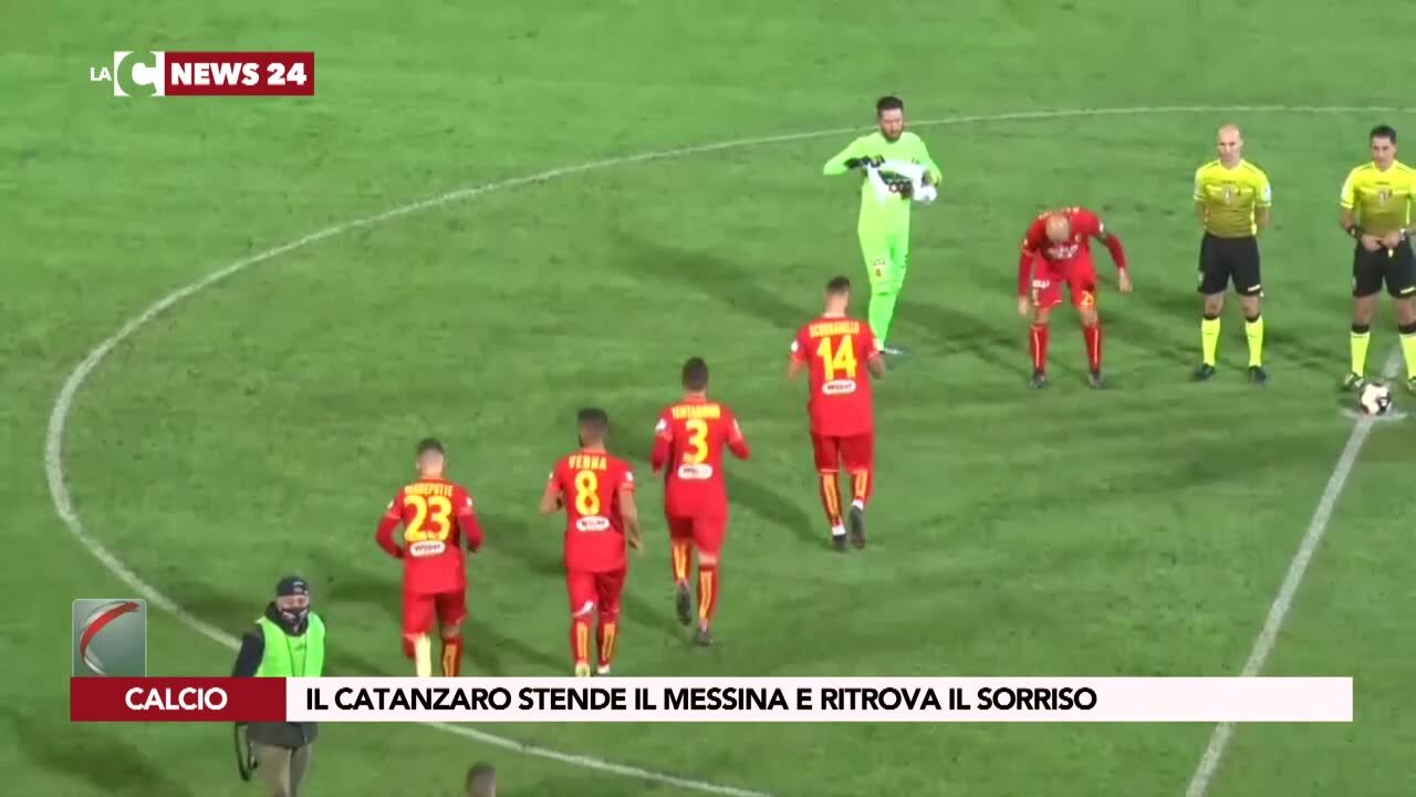 Il Catanzaro stende il Messina e ritrova il sorriso