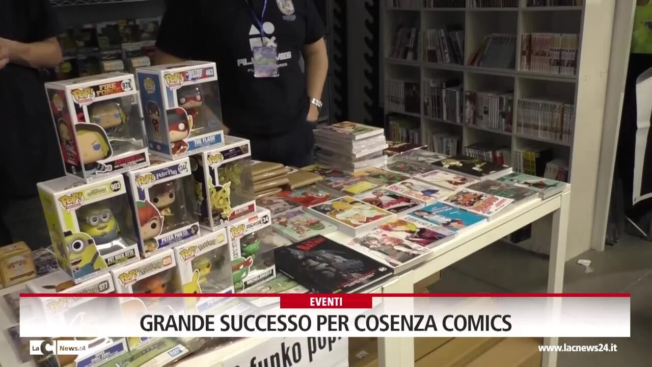 Grande successo per Cosenza comics