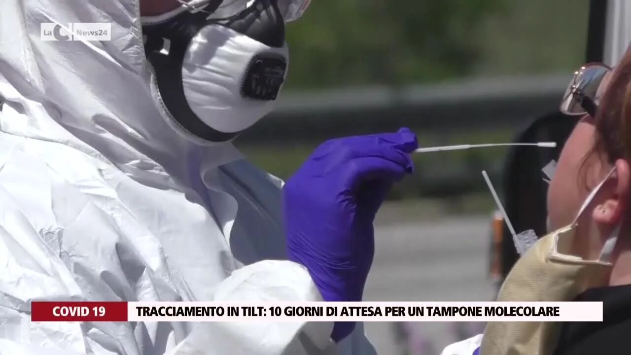Tracciamento in tilt: 10 giorni di attesa per un tampone molecolare