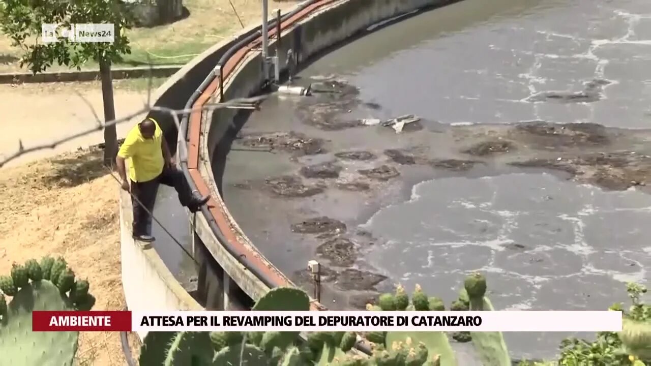 Attesa per il revamping del depuratore di Catanzaro