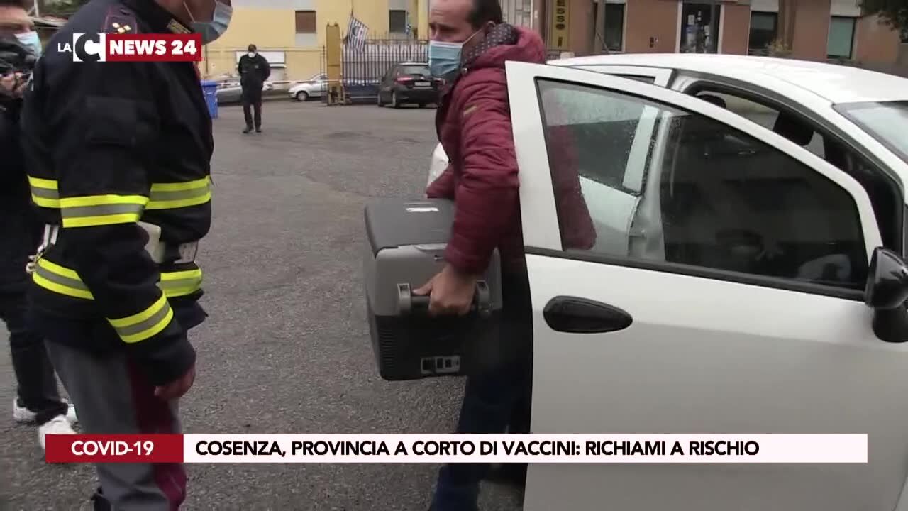 Cosenza, provincia a corto di vaccini: richiami a rischio