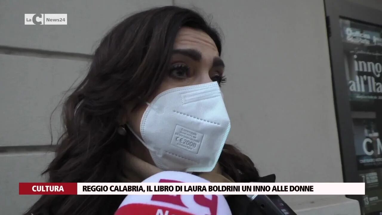 Reggio Calabria, il libro di Laura Boldrini un inno alle donne