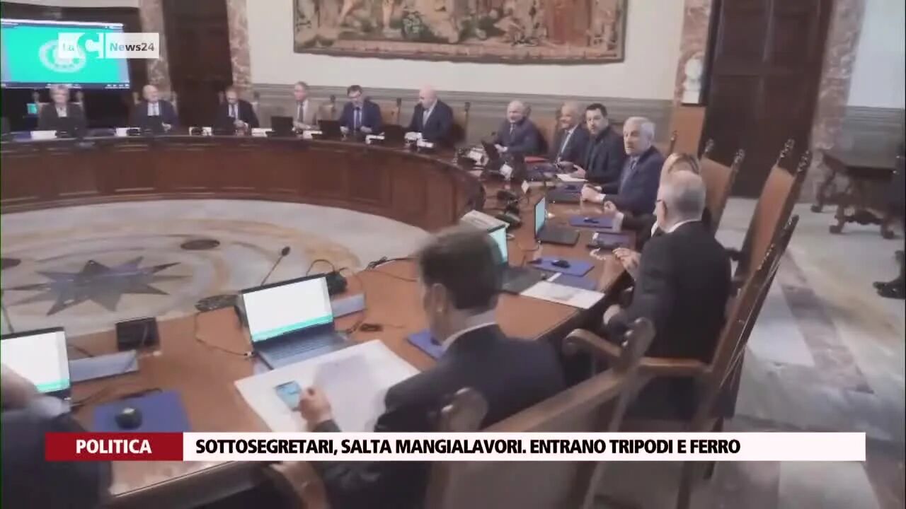 Sottosegretari, salta Mangialavori. Entrano Tripodi e Ferro