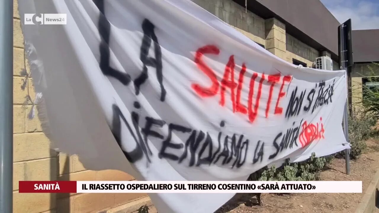 Il riassetto ospedaliero sul tirreno cosentino «sarà attuato»