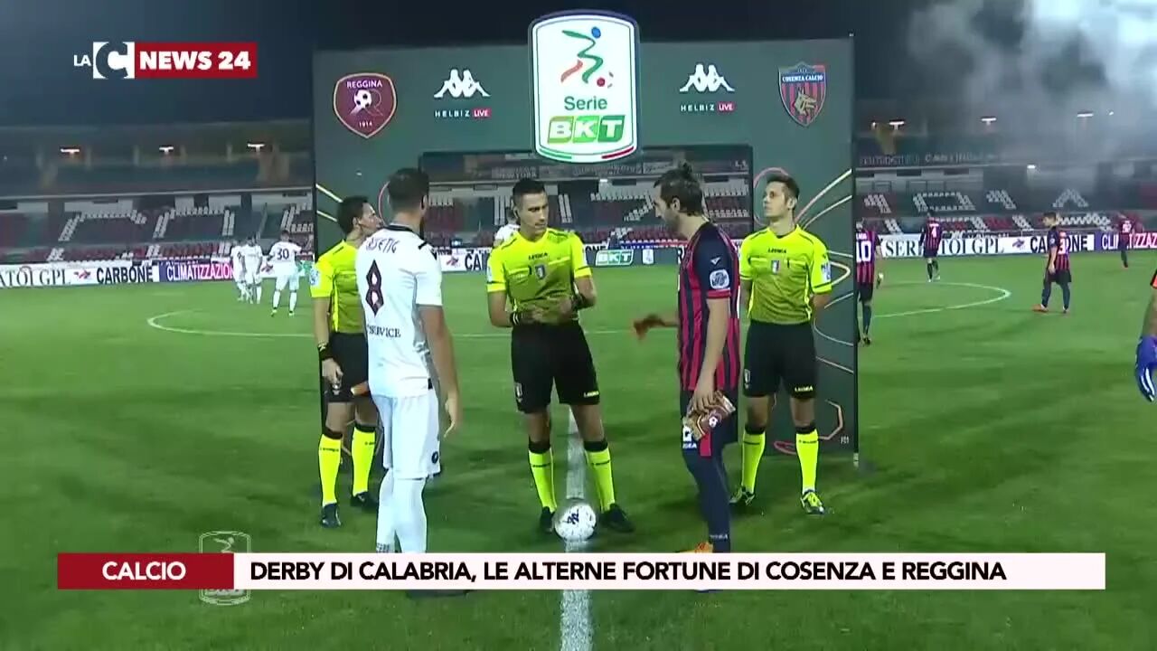 Derby di Calabria, le alterne fortune di Cosenza e Reggina