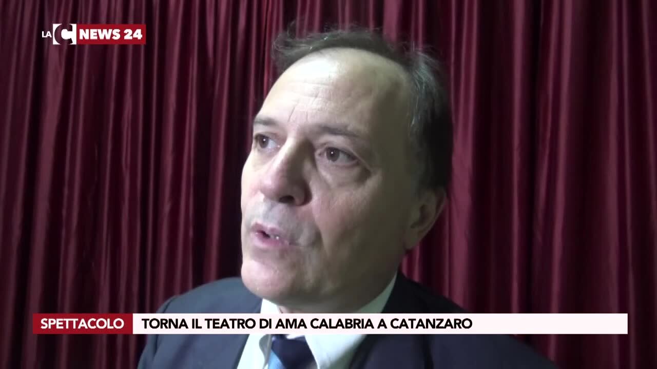 Torna il teatro di Ama Calabria a Catanzaro