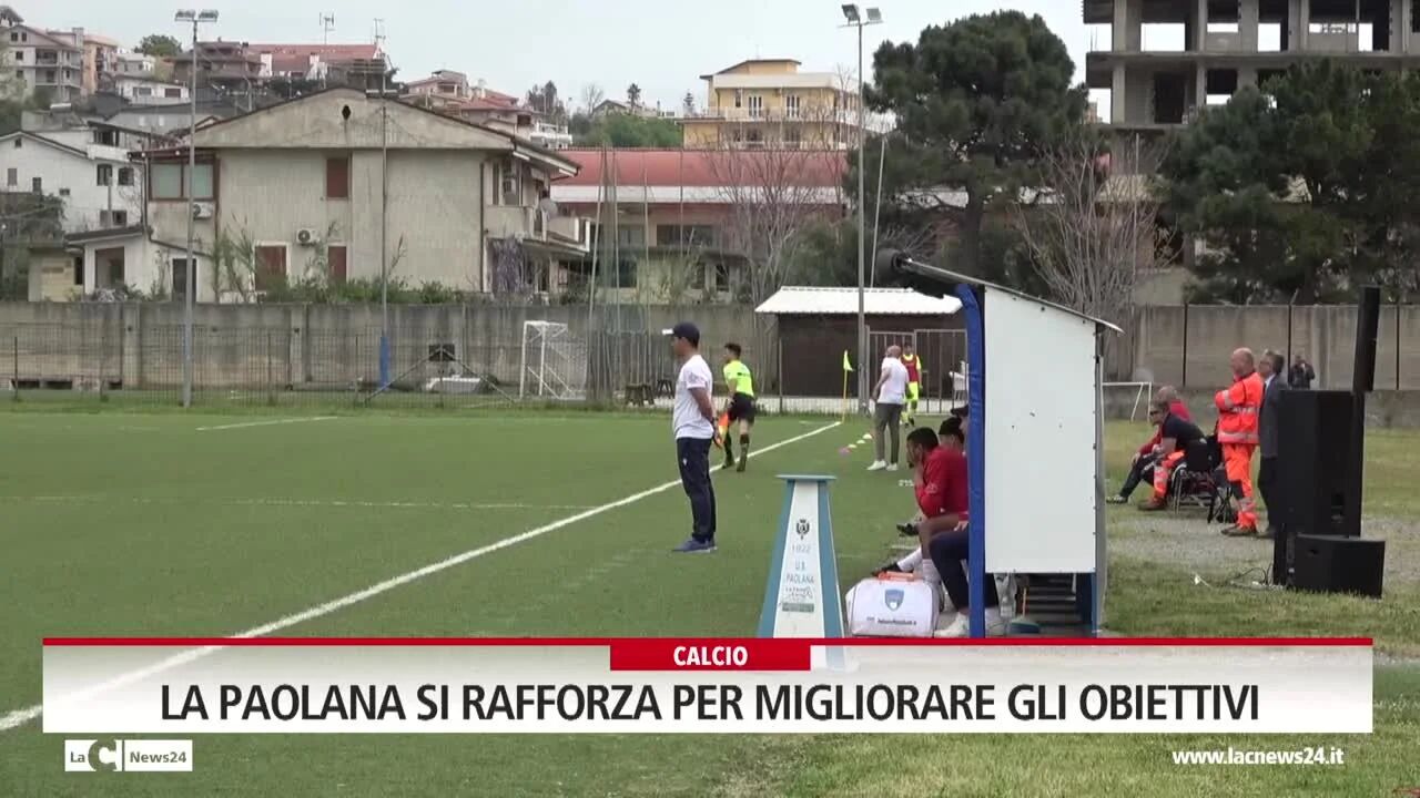 La Paolana si rafforza per migliorare gli obiettivi