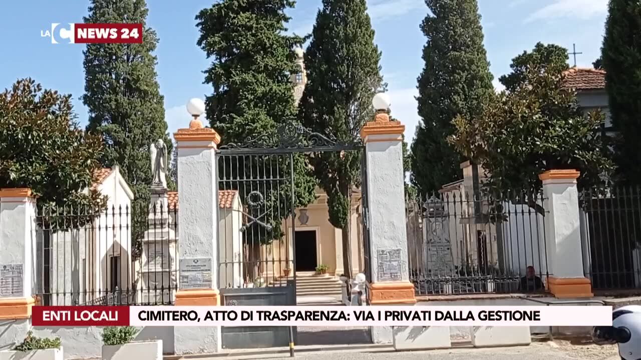Cimitero, atto di trasparenza: via i privati dalla gestione