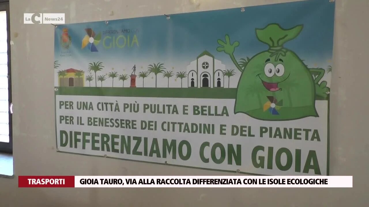 Gioia Tauro, via alla raccolta differenziata con le isole ecologiche