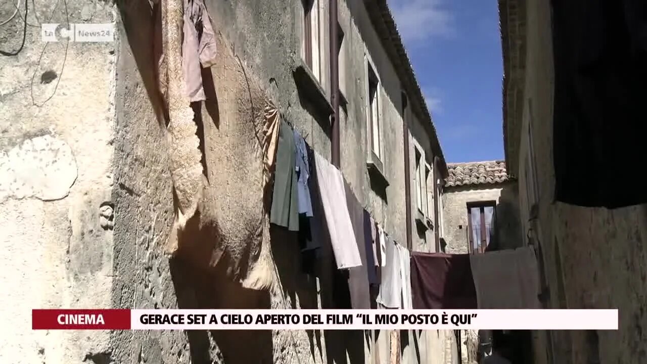 Gerace set a cielo aperto del film “Il mio posto è qui”