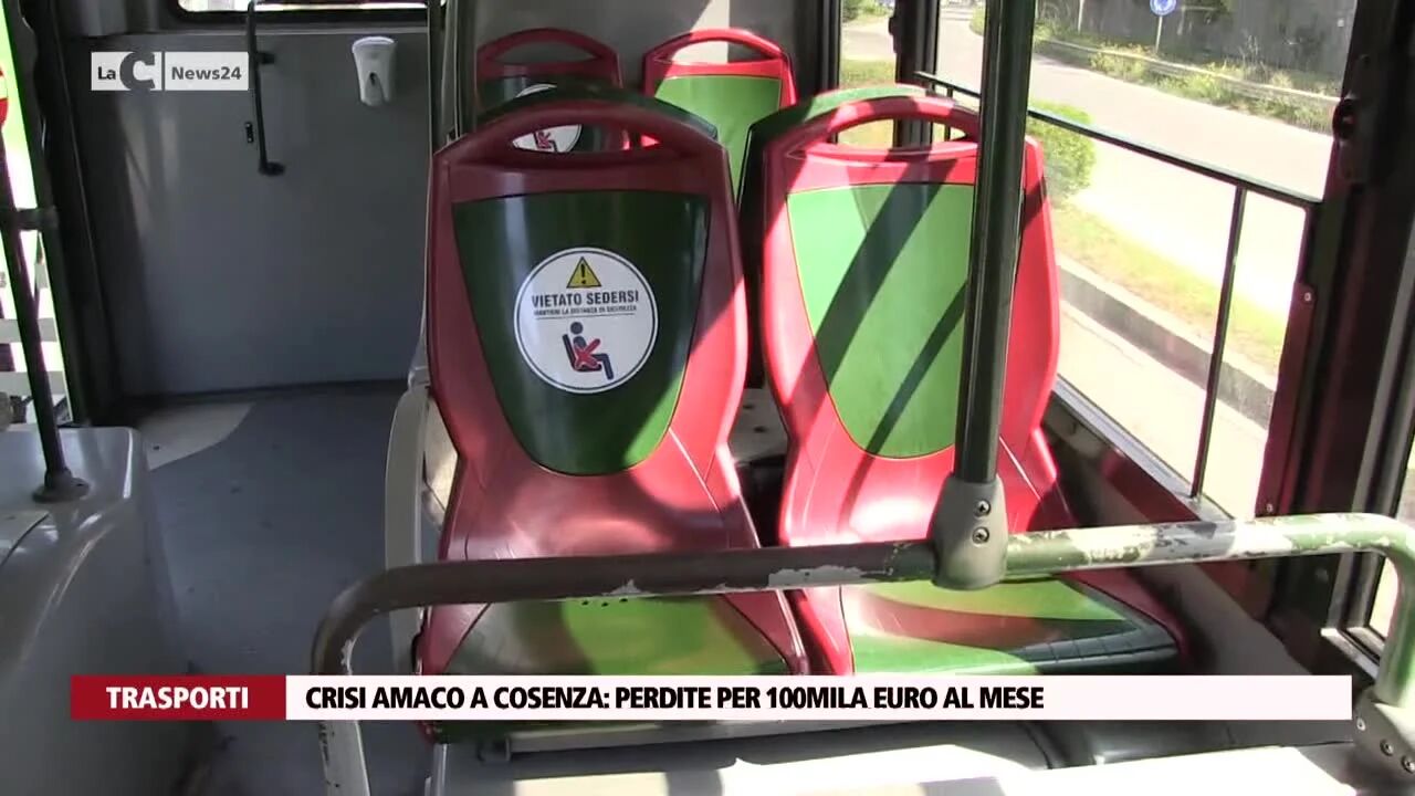 Crisi Amaco a Cosenza: perdite per 100mila euro al mese