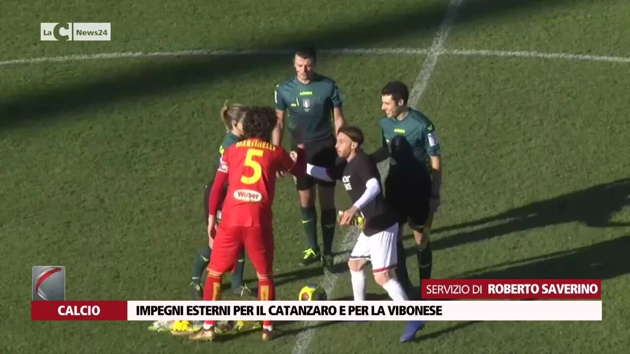 Impegni esterni per il Catanzaro e per la Vibonese