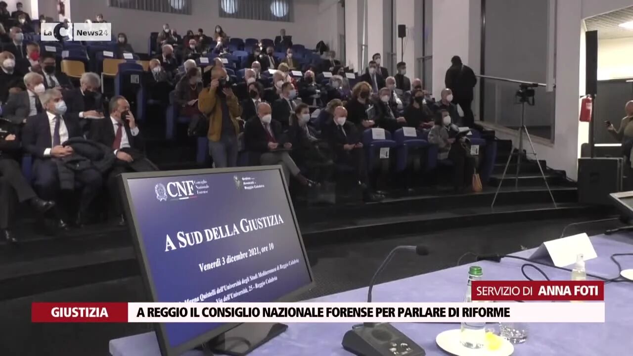 A Reggio il Consiglio Nazionale Forense per parlare di riforme