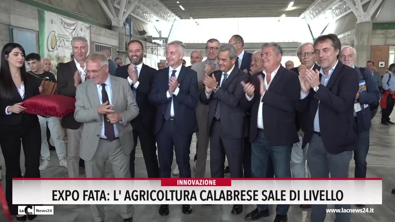 Expo Fata, l'agricoltura calabrese sale di livello