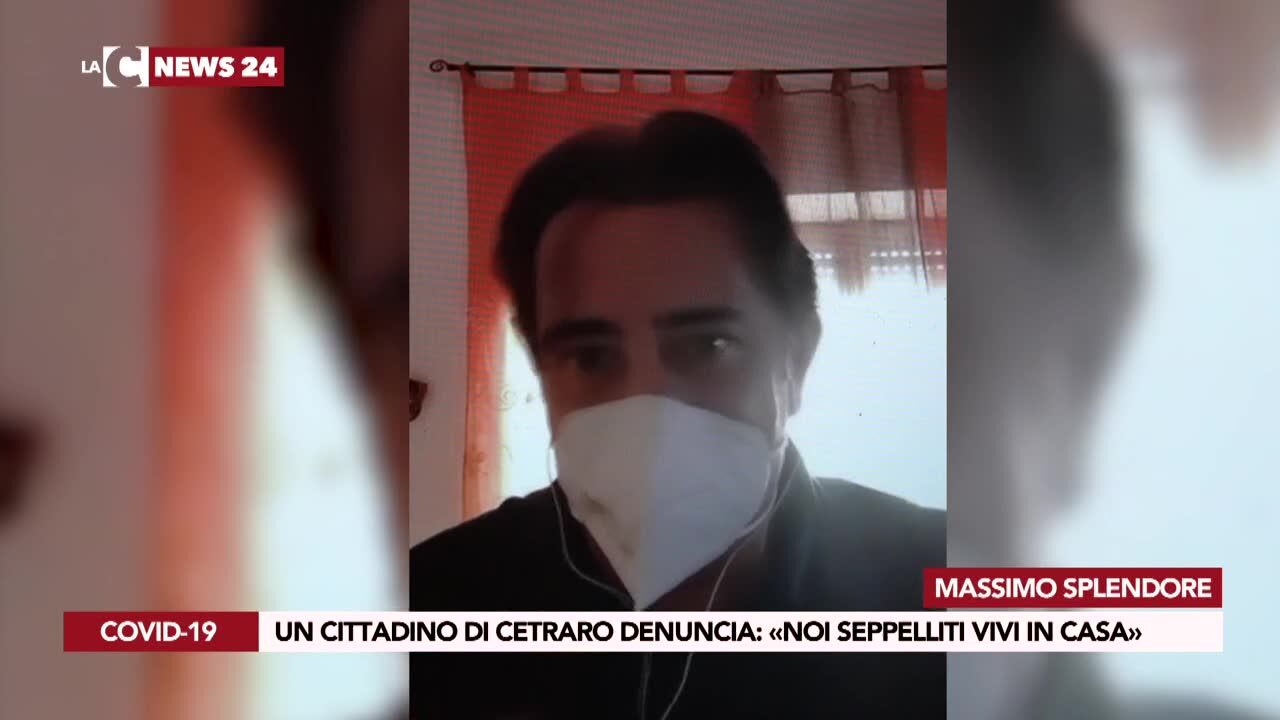 Un cittadino di Cetraro denuncia: «Noi seppelliti vivi in casa»