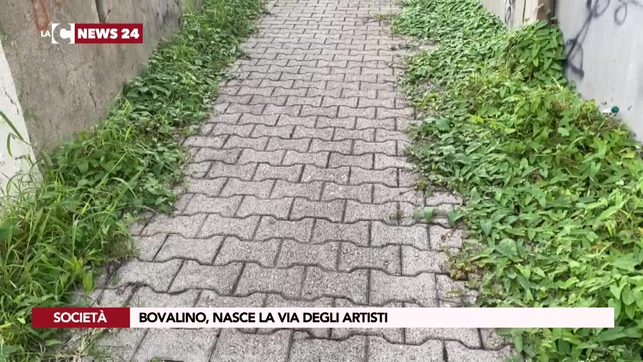 Bovalino, nasce la via degli artisti