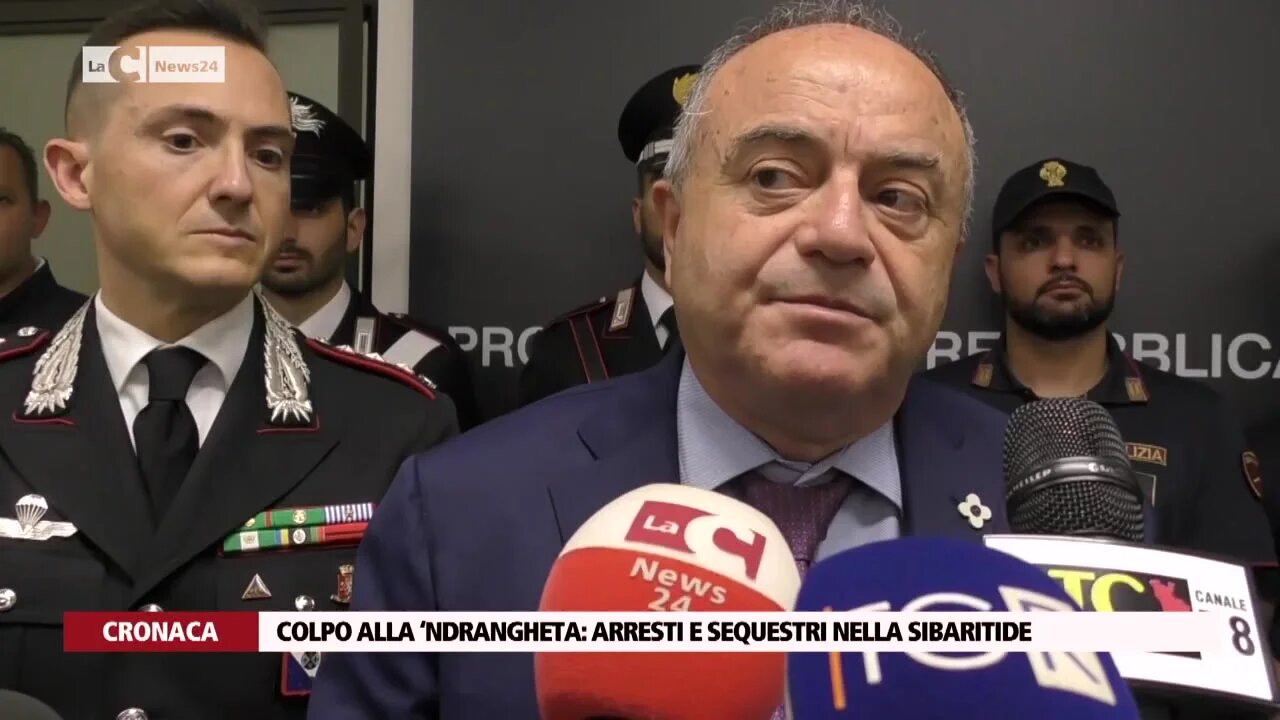 Colpo alla ‘ndrangheta: arresti e sequestri nella sibaritide