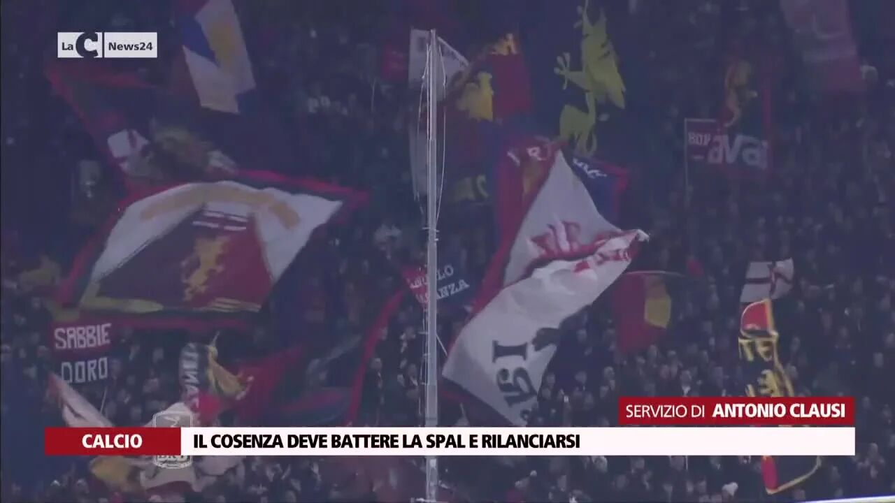 Il Cosenza deve battere la Spal e rilanciarsi
