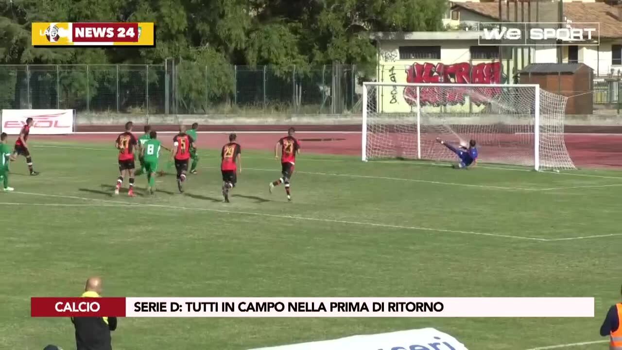 Serie D: tutti in campo nella prima di ritorno