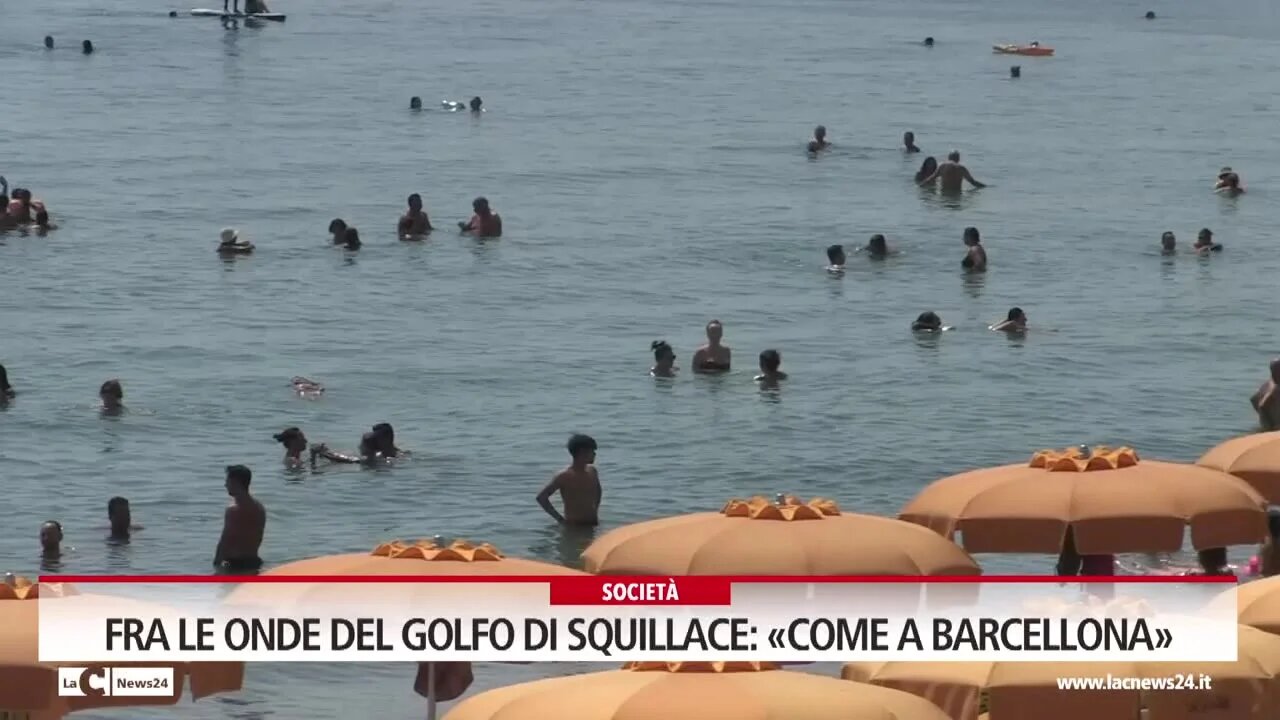 Fra le onde del Golfo di Squillace: «Come a Barcellona»