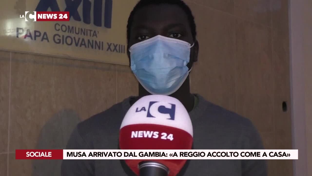 Musa arrivato dal Gambia: «A Reggio accolto come a casa»