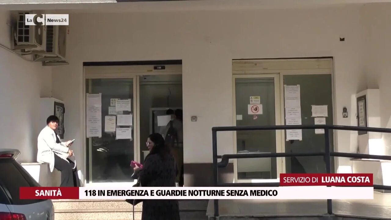 118 in emergenza e guardie notturne senza medico