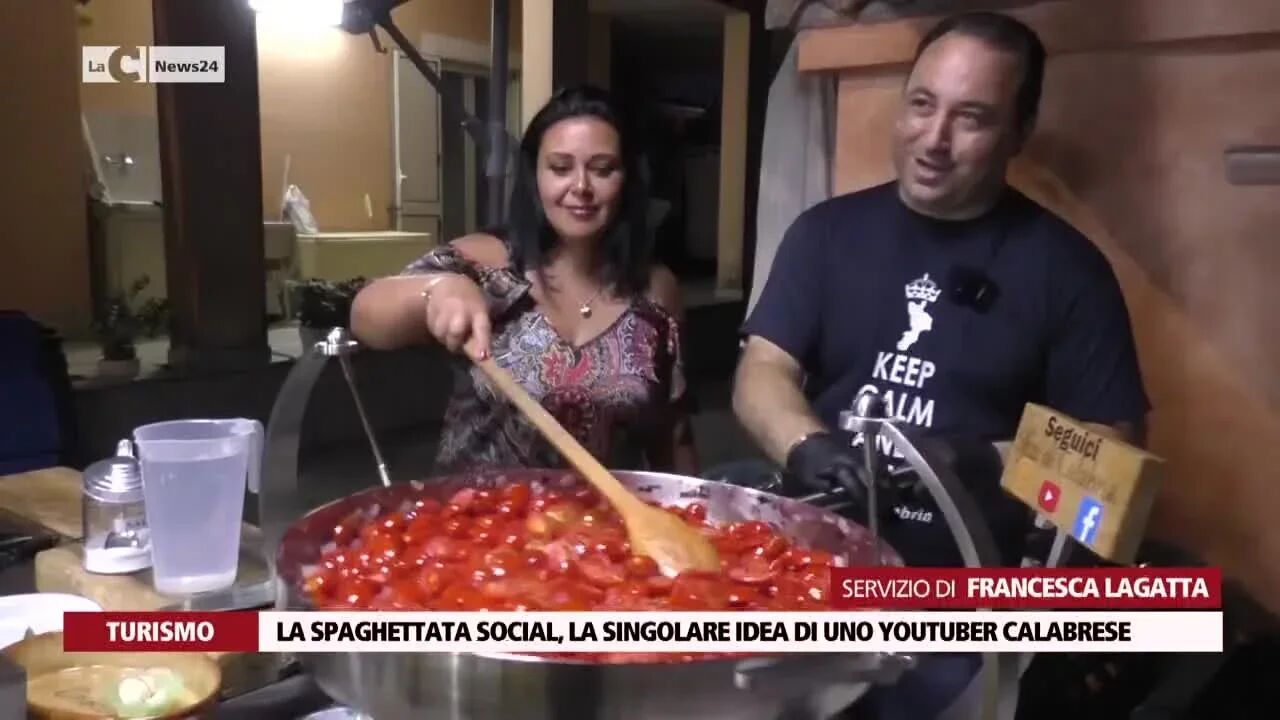 La spaghettata social, la singolare idea di uno youtuber calabrese