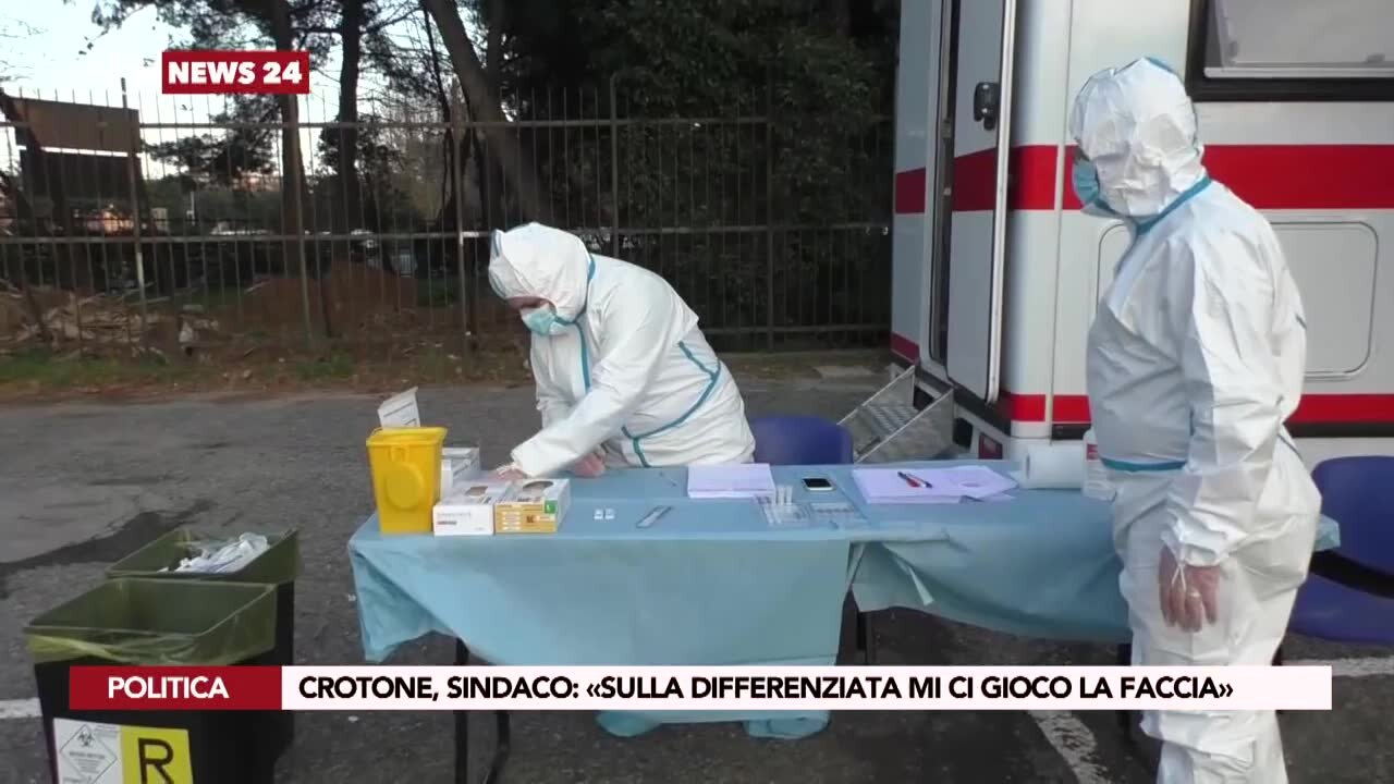 Crotone, il sindaco: «Sulla differenziata mi ci gioco la faccia»