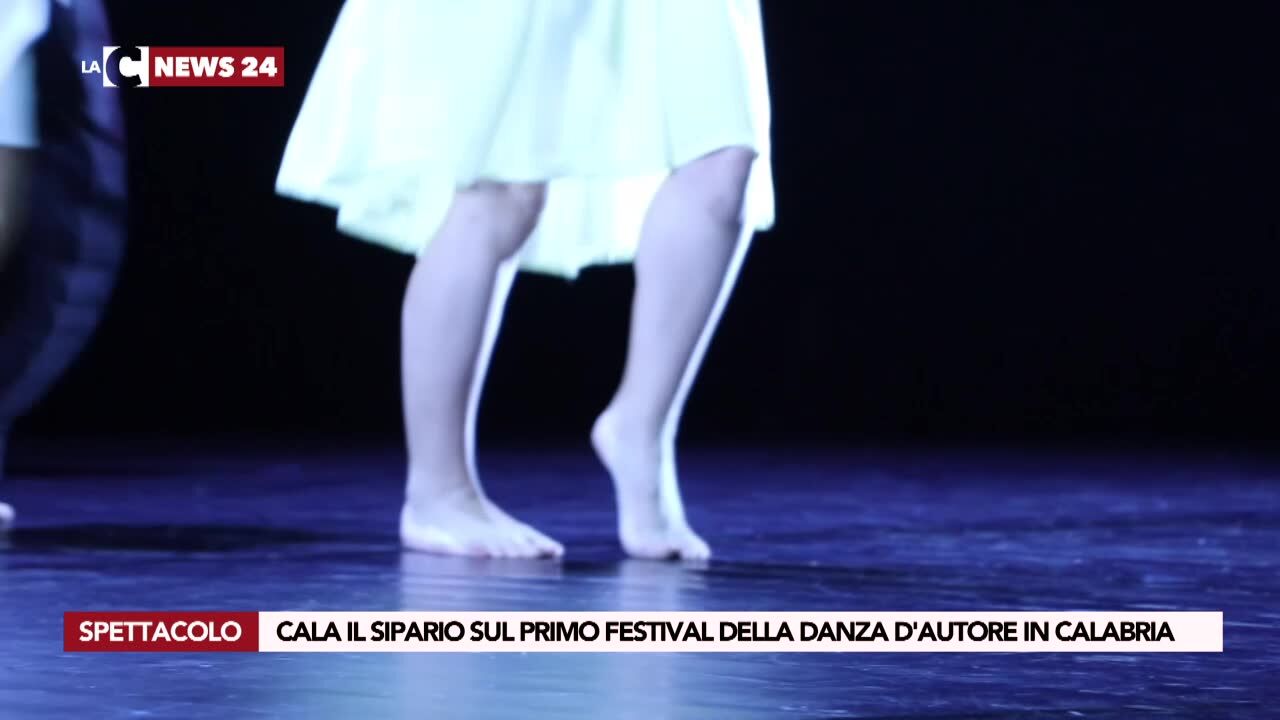 Cala il sipario sul primo festival della danza d'autore in Calabria
