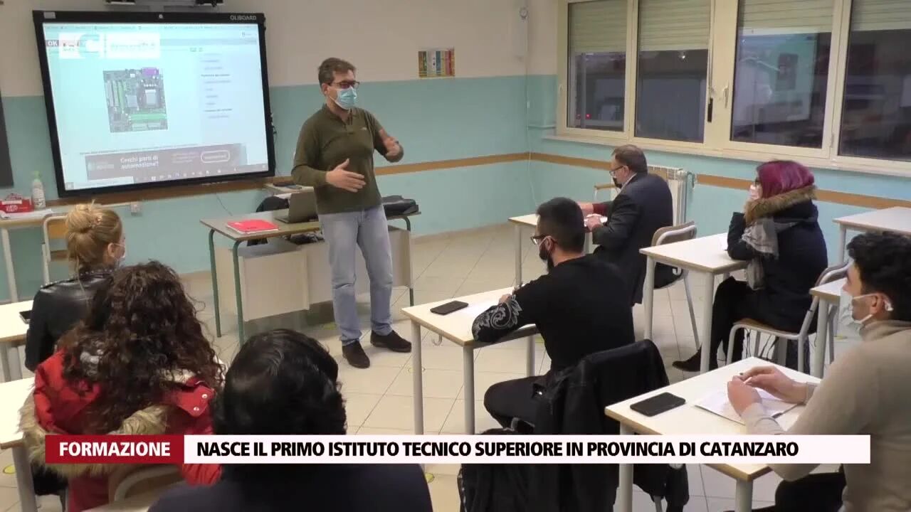 Nasce il primo istituto tecnico superiore in provincia di Catanzaro