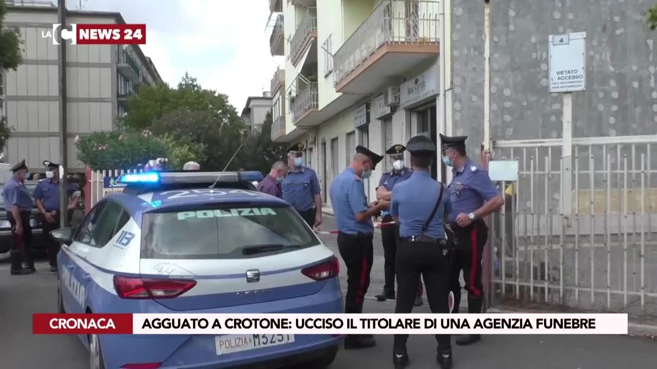 Agguato mortale a Crotone: ucciso il titolare di una agenzia funebre