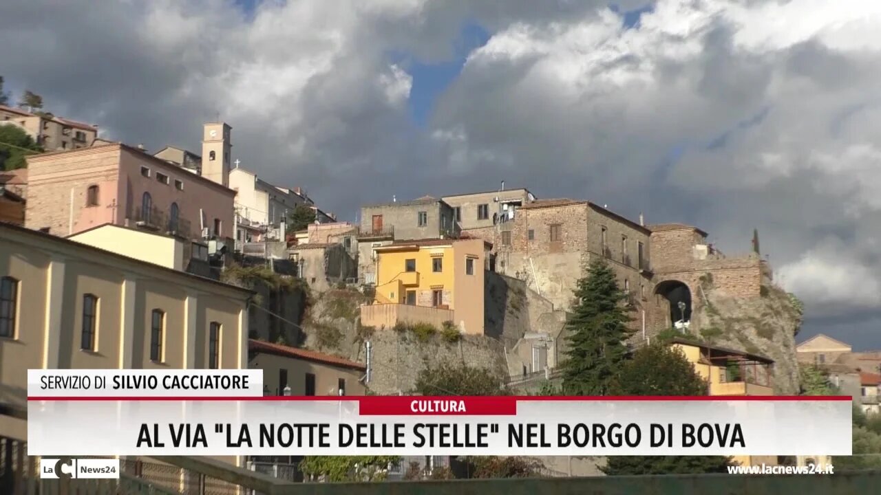 Al via \"La notte delle stelle\" nel borgo di Bova