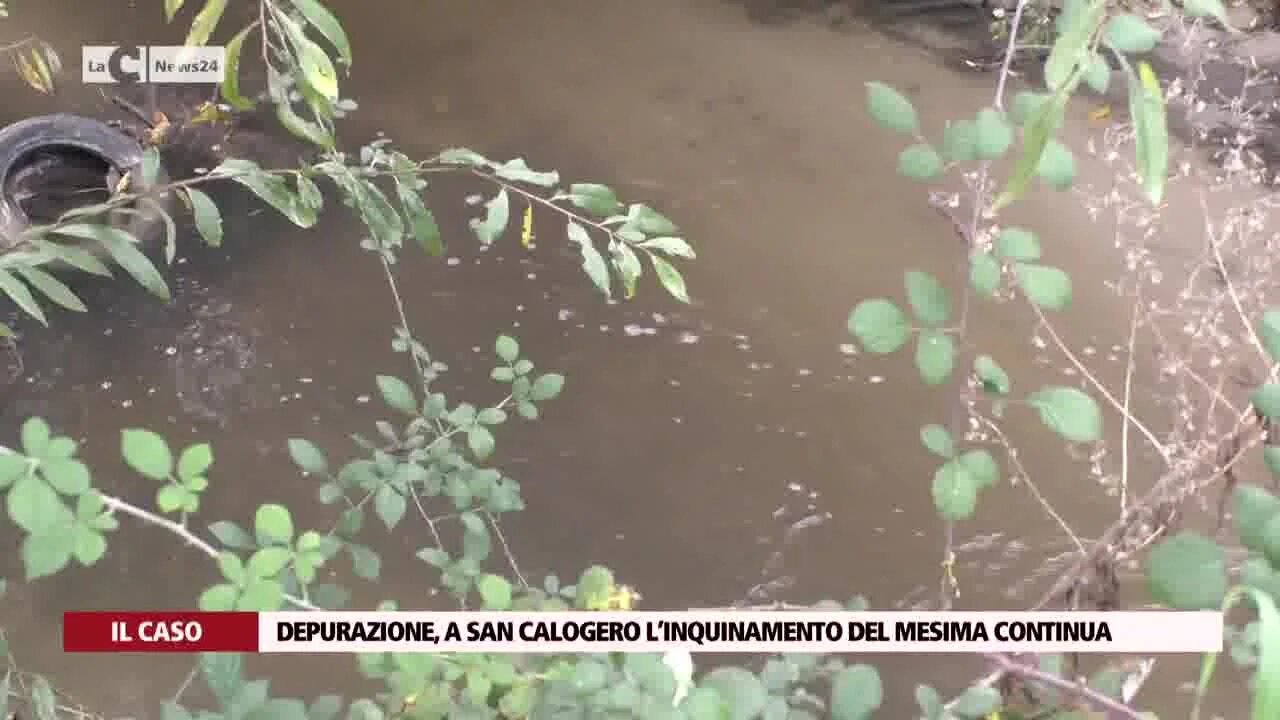 A San Calogero commissariata la depurazione ma si scarica lo stesso nei torrenti, il sindaco: «La Procura lo sa»