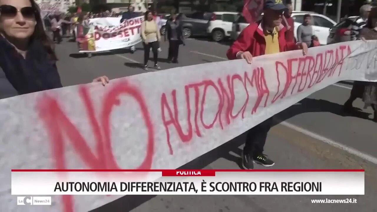 Autonomia differenziata, è scontro fra Regioni