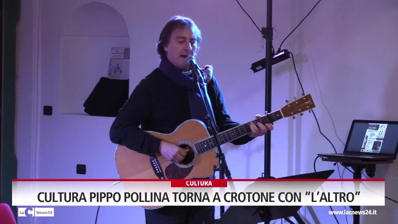 Pippo Pollina torna a Crotone con “L’altro”