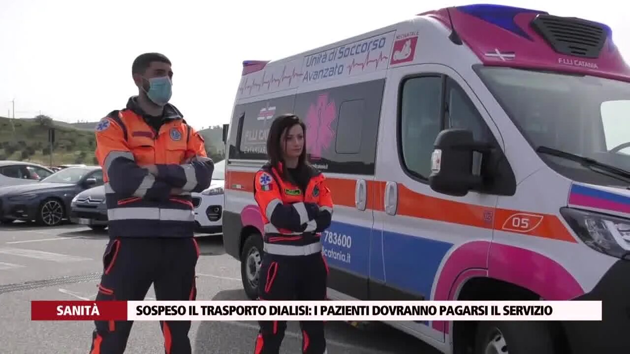 Sospeso il trasporto dialisi: i pazienti dovranno pagarsi il servizio