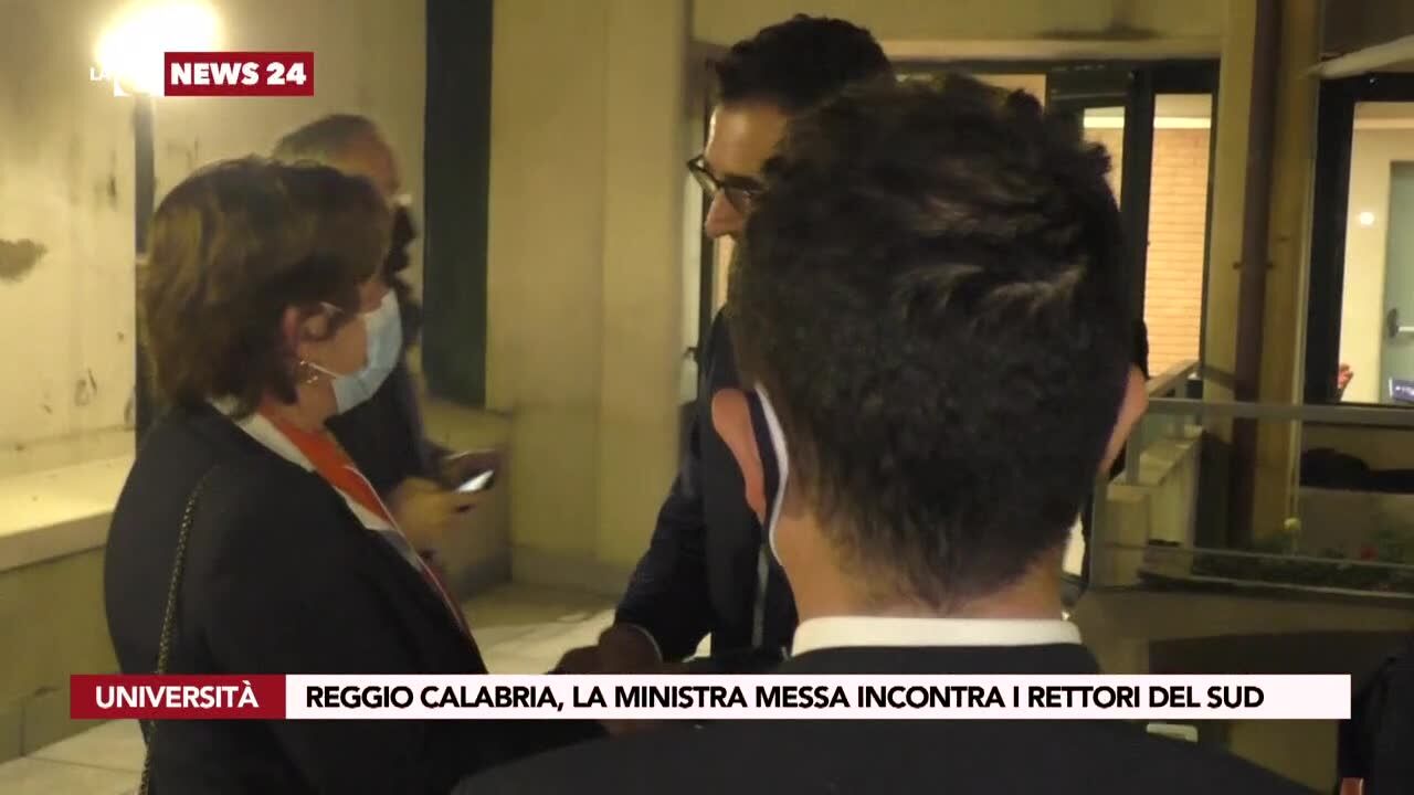 Reggio Calabria, la ministra Messa incontra i rettori del sud