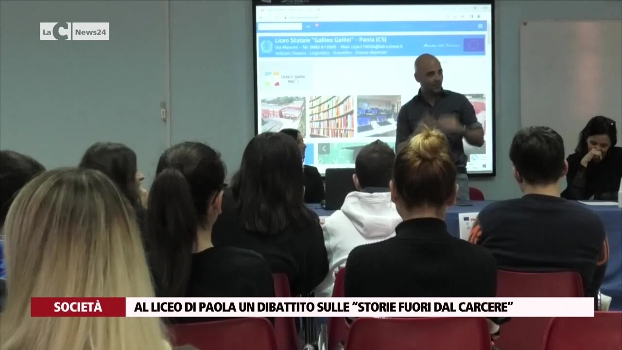 Al liceo di Paola un dibattito sulle “Storie fuori dal carcere”