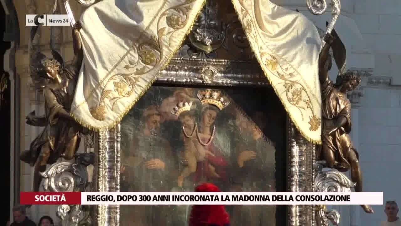 Reggio, dopo 300 anni incoronata la Madonna della Consolazione
