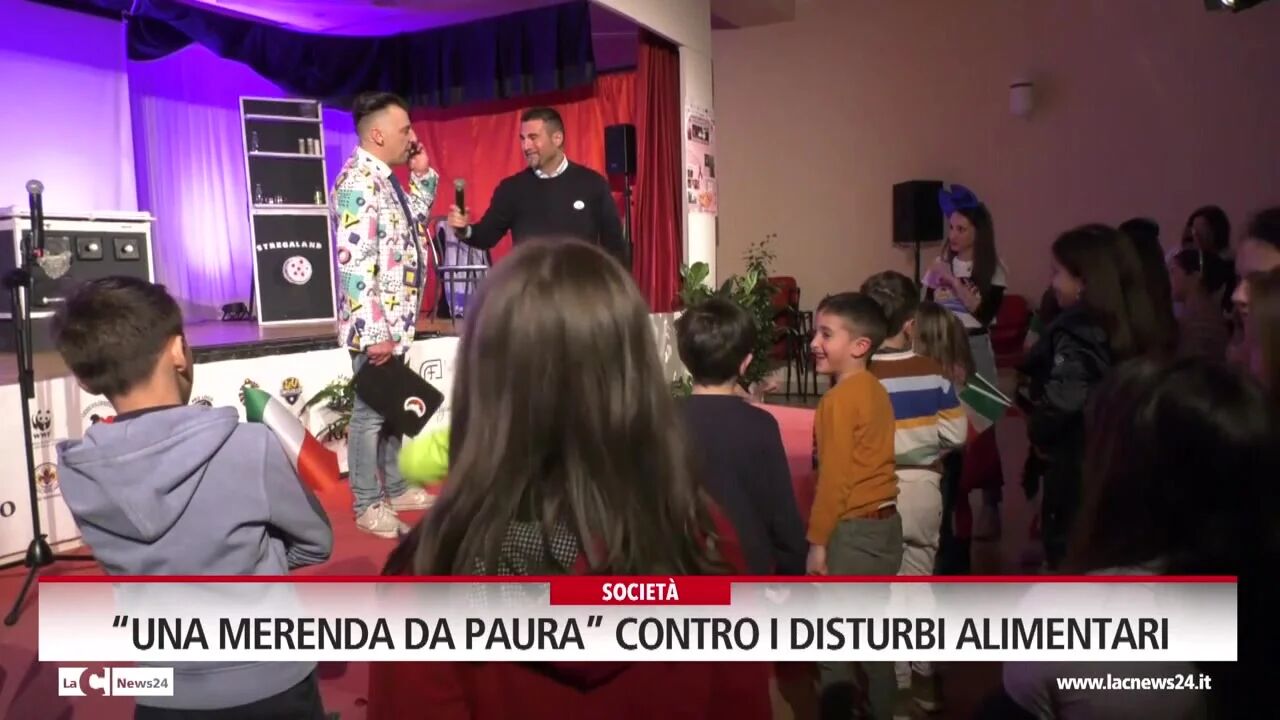 "Una merenda da paura" contro i disturbi alimentari