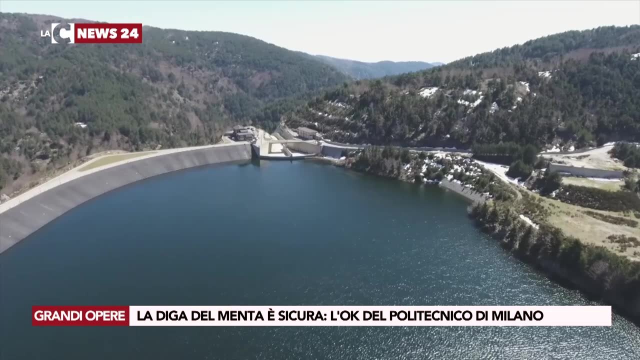 La diga del Menta è sicura l'ok del politecnico di Milano