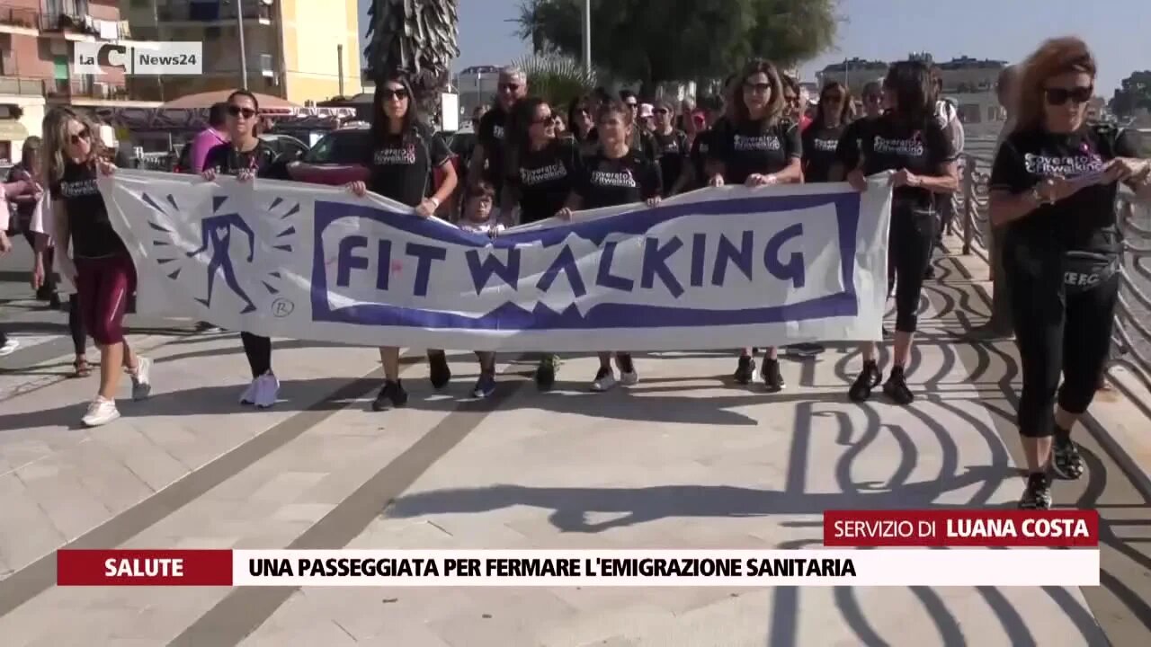 Una passeggiata per fermare l'emigrazione sanitaria