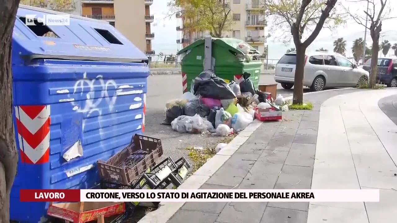 Crotone, verso lo stato di agitazione del personale Akrea