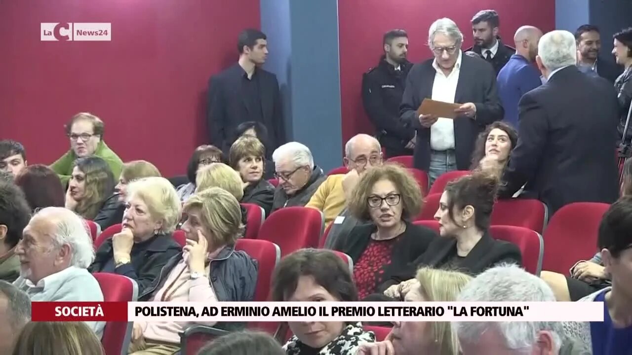 Polistena, ad Erminio Amelio il premio letterario 'La Fortuna'