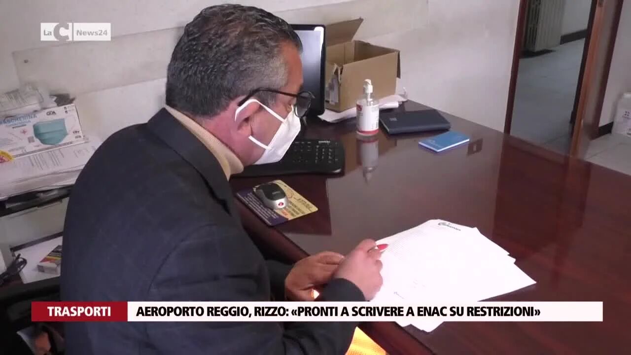 Aeroporto Reggio, Rizzo: «Pronti a scrivere a Enac su restrizioni»