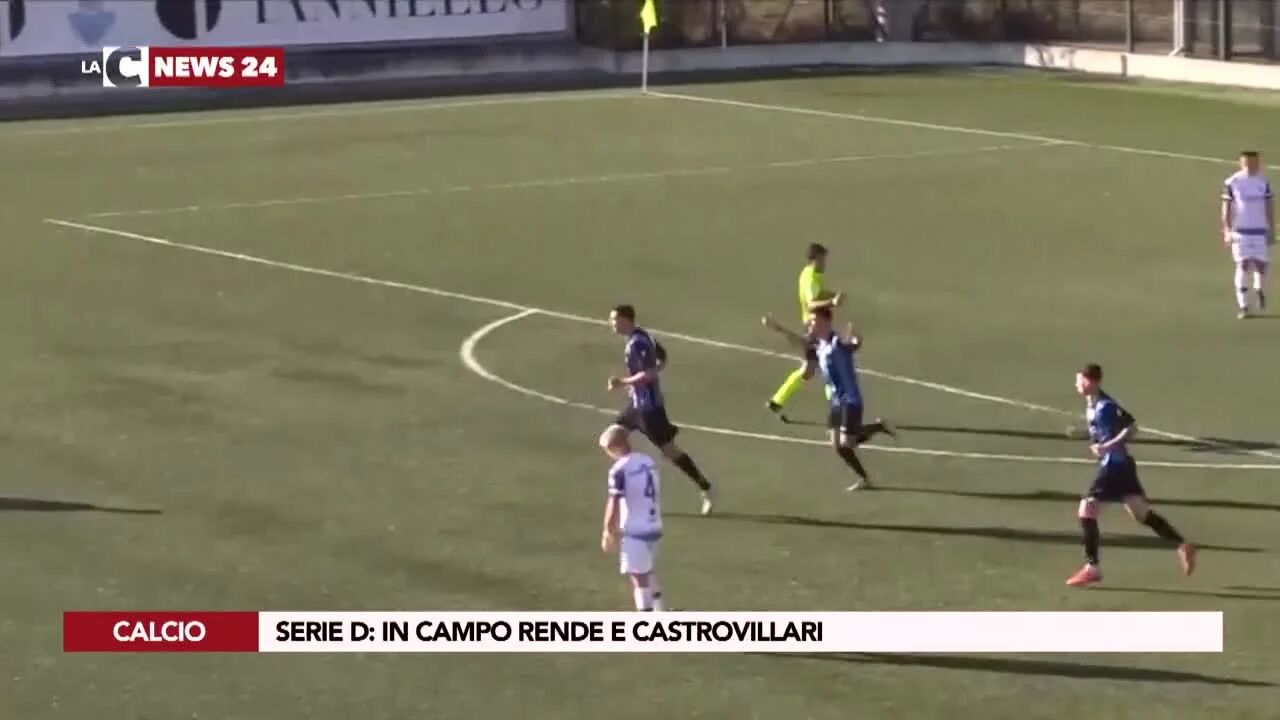 Serie D: in campo Rende e Castrovillari