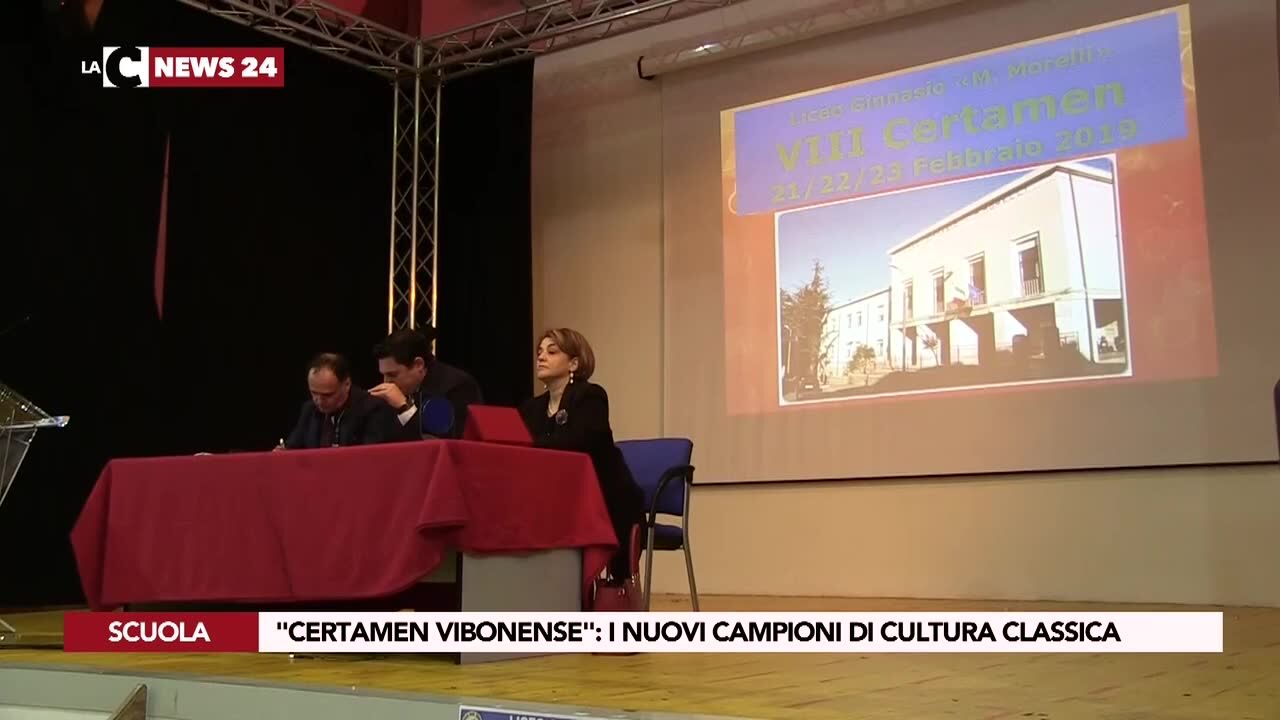 Certamen Vibonense, i nuovi campioni di cultura classica