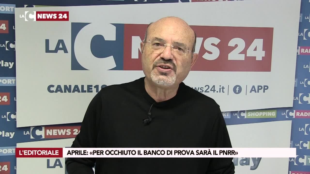Regionali, Aprile: «Per Occhiuto il banco di prova sarà il Pnrr»