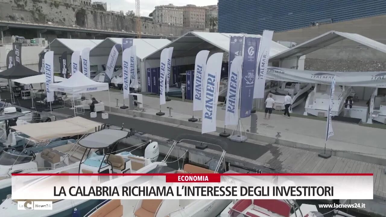 La Calabria richiama l’interesse degli investitori